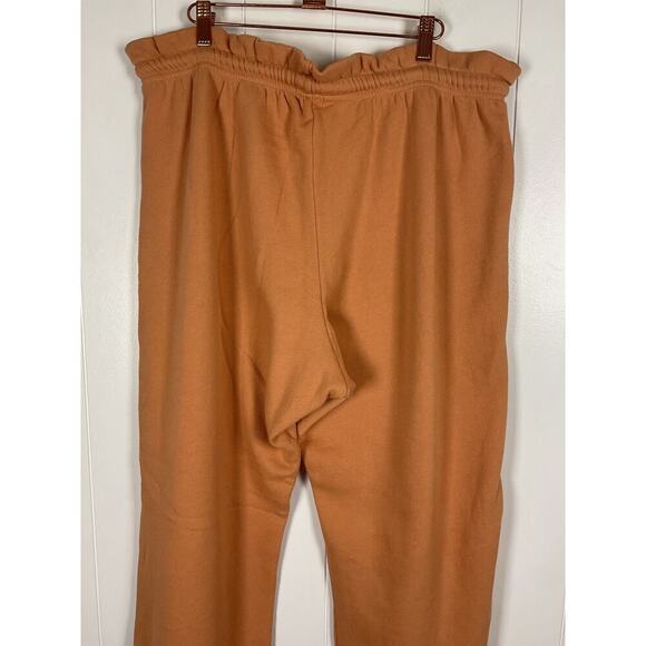 DONNI.  Women's Vintage Fleece Gem Sweatpants in Penny Size XXL NWOT - Picture 7 of 10